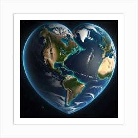 Love Earth 2 Art Print