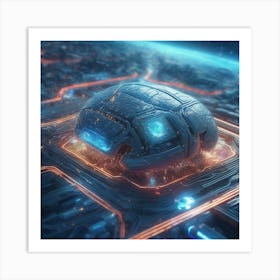 Futuristic City 14 Art Print