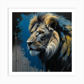 Lion 2365 Art Print