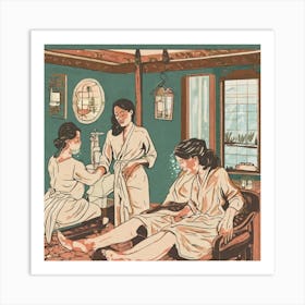 Asian Spa Art Print