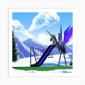 Unicornplayground 018 Art Print