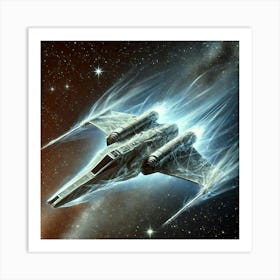 Nebula Phantom Cloaking Field Art Print