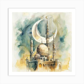 Islamic Mosque 13 Art Print