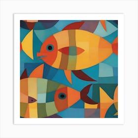 Fishes 2 Art Print