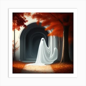 Ghost In The Woods 14 Art Print