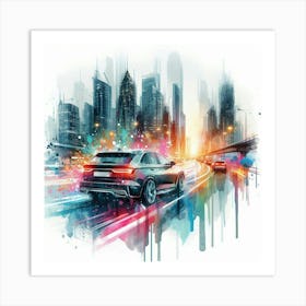 Car Art 330 Art Print