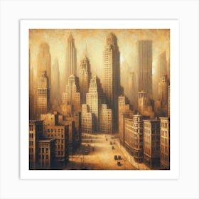 Cityscape 2 Art Print