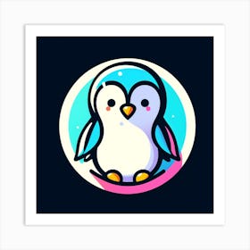 Penguin 2 Art Print