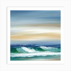 Waves On The Horizon Art Print Art Print Painti Art Print