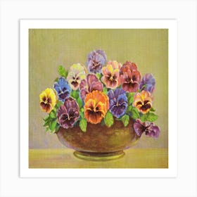 Pansy (1937) Art Print