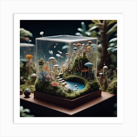 A Microcosmic World Art Print