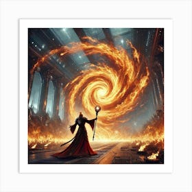 Converted Inferno Image 0 Art Print