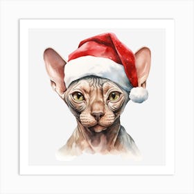 Sphynx Cat 1 Art Print