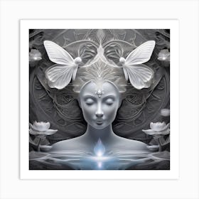 Angel Of The Water Art Print