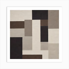 Squares 1 Art Print