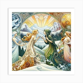 Winter'S Day Art Print