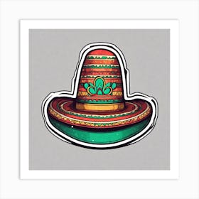 Mexican Hat 26 Art Print