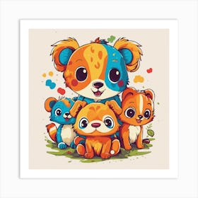 Koala Bears Art Print