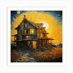 House At The End Of The Road Art Print