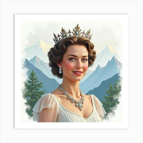 Young Queen Art Print