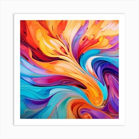 Abstract Abstract Painting 12 Art Print