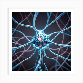 Neuron 25 Art Print