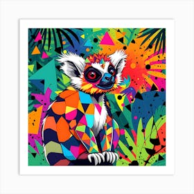 Lemur2 Art Print