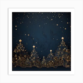 Elegant Christmas Design Series076 Art Print