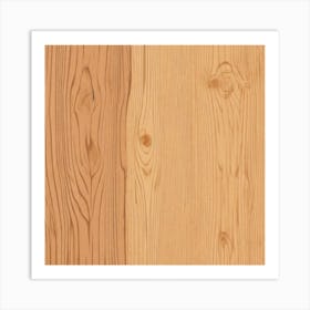 Wood Grain Texture 6 Art Print