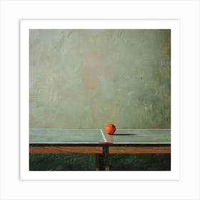 Ping Pong Table 1 Art Print