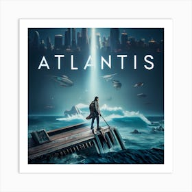 The Lost City of Atlantis Art Print