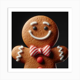 Gingerbread Man 2 Art Print