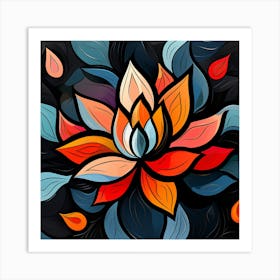 Lotus Flower 6 Art Print