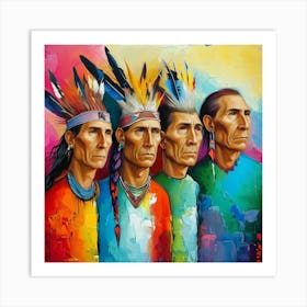 Native Americans 1 Art Print