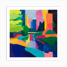 Abstract Park Collection Parc Jean Drapeau Montreal Canada 1 Art Print