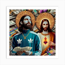 King Of Money Art Print