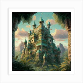 The castle in seicle 15 13 Art Print