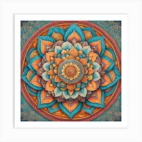 Mandala 38 Art Print