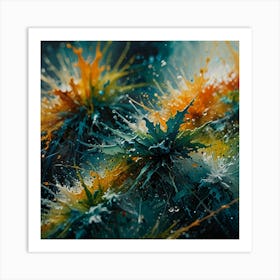 Abstract Painting 82 Art Print