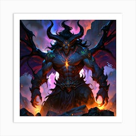 Demon 19 Art Print