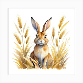 Golden Wheatfield Art Print