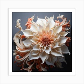 Dahlia Art Print