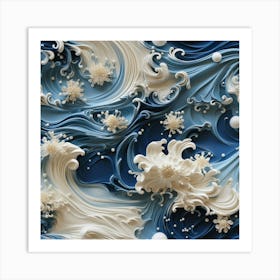 Ice Art Art Print