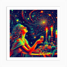 Psychedelic Painting 1 Art Print