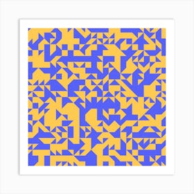 Abstract Geometric Pattern 10 Art Print