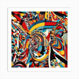 Abstract Painting 29 Art Print