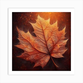 Autumn Leaf 1 Art Print