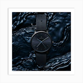 Watch In Water Art Print