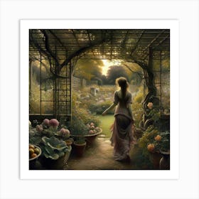 Gardener'S Garden Art Print