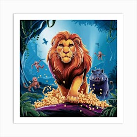 Lion King Art Print